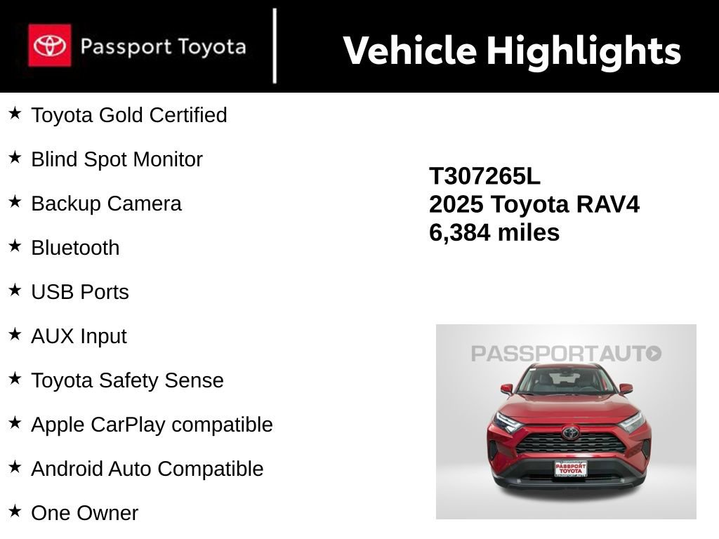 Certified 2025 Toyota RAV4 XLE image 14