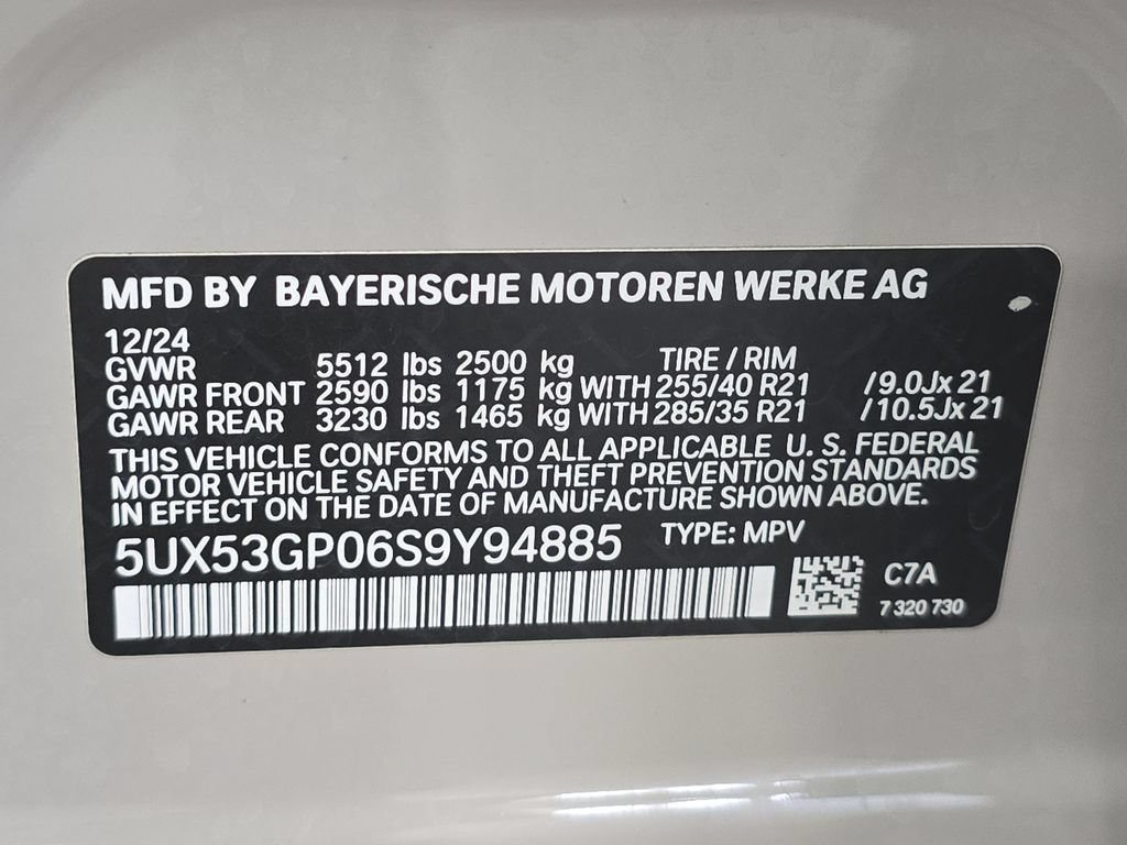 Used 2025 BMW X3 xDrive30i w/ M Sport Package AWD/4WD image 24