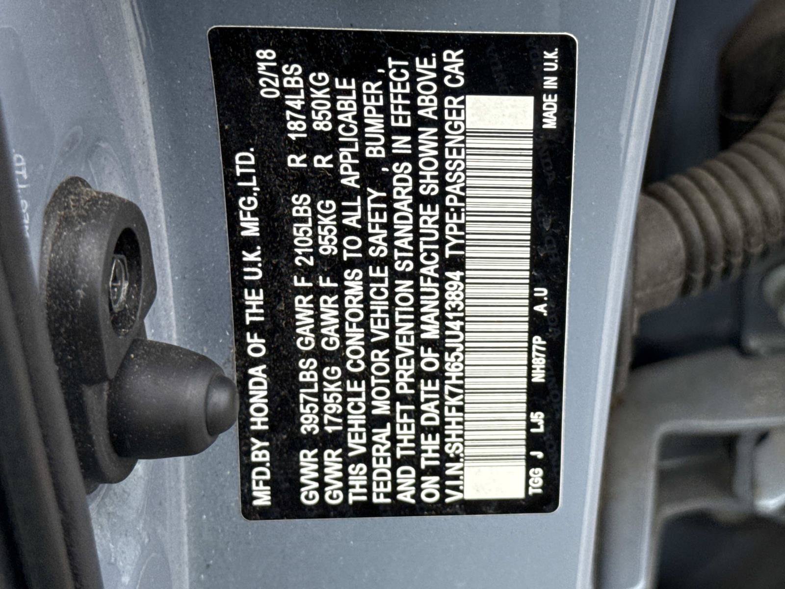 Used 2018 Honda Civic EX image 25
