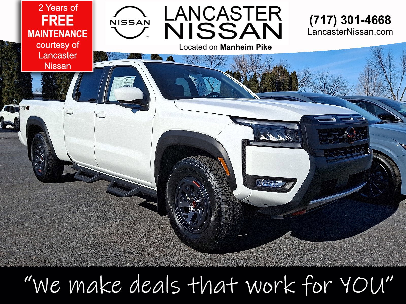 New 2026 Nissan Frontier SV w/ SV Convenience Package