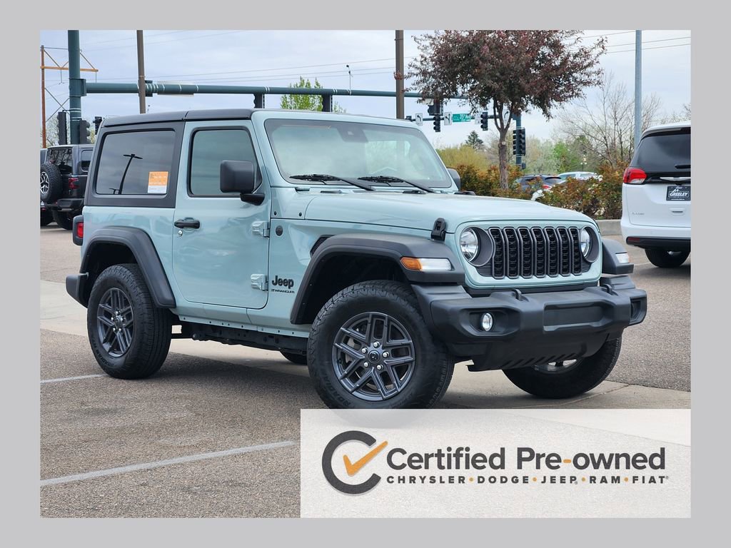 Certified 2024 Jeep Wrangler Sport