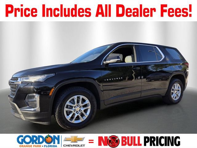 Certified 2023 Chevrolet Traverse LS w/ Safety Package