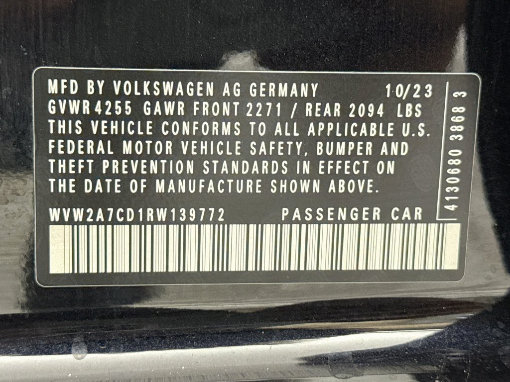 Used 2024 Volkswagen GTI SE FWD image 42