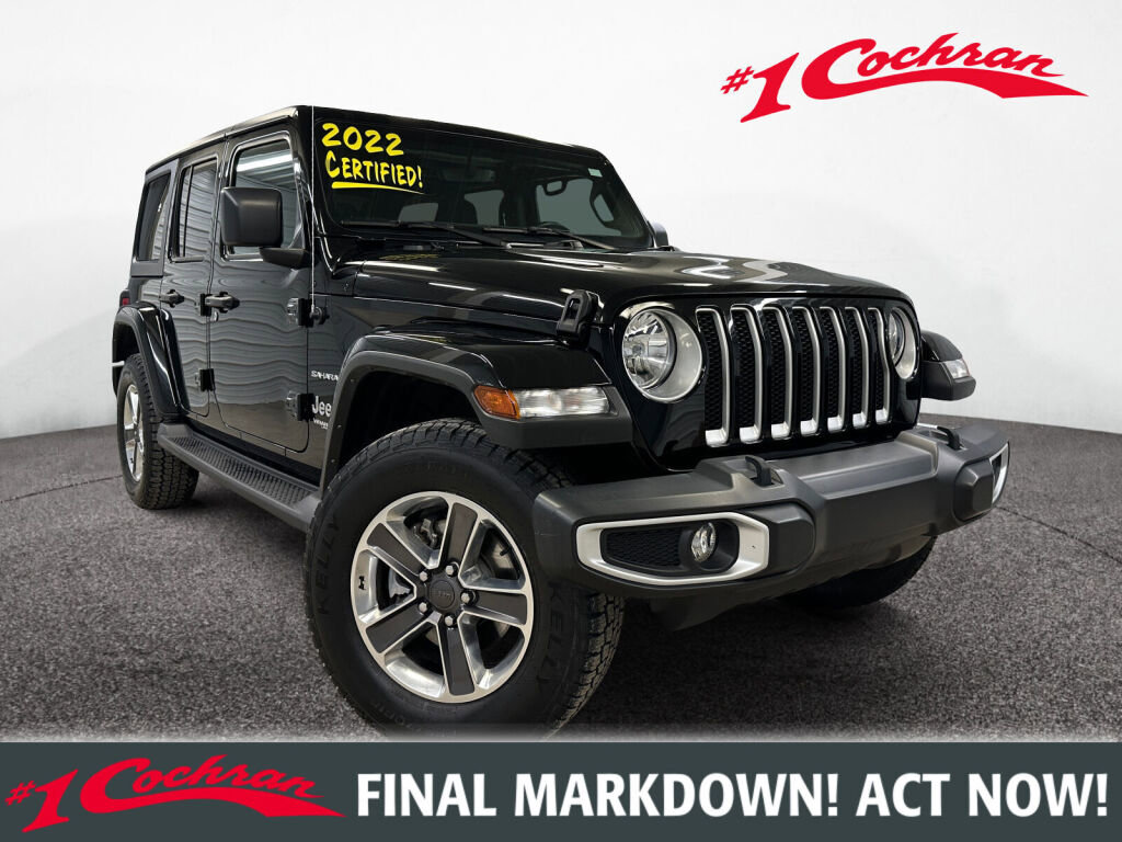 Used 2022 Jeep Wrangler Unlimited Sahara