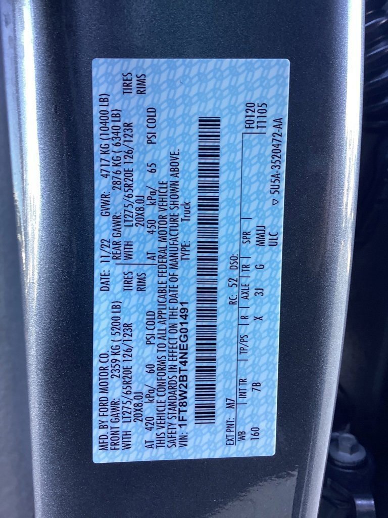 Used 2022 Ford F250 Platinum w/ FX4 Off-Road Package image 73