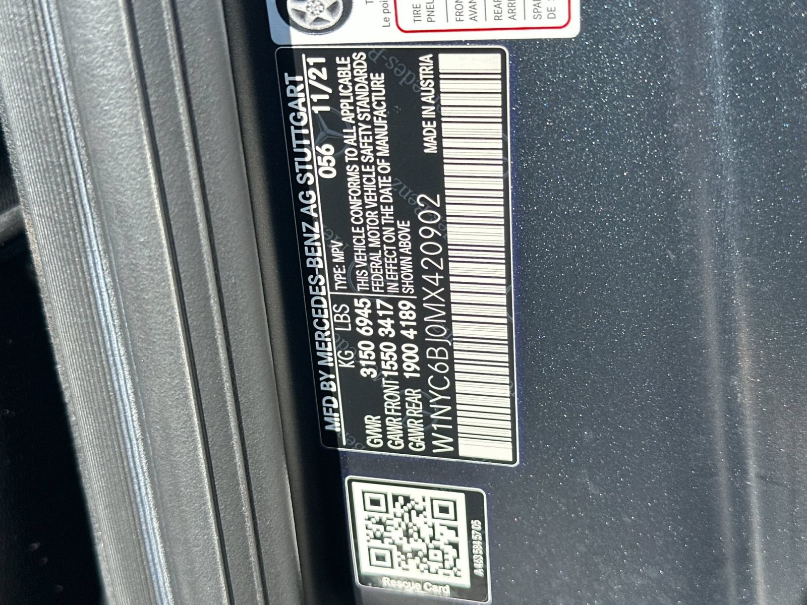 Certified 2021 Mercedes-Benz G 550 image 35