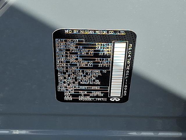 Certified 2023 INFINITI QX55 Luxe w/ Cargo Package image 27