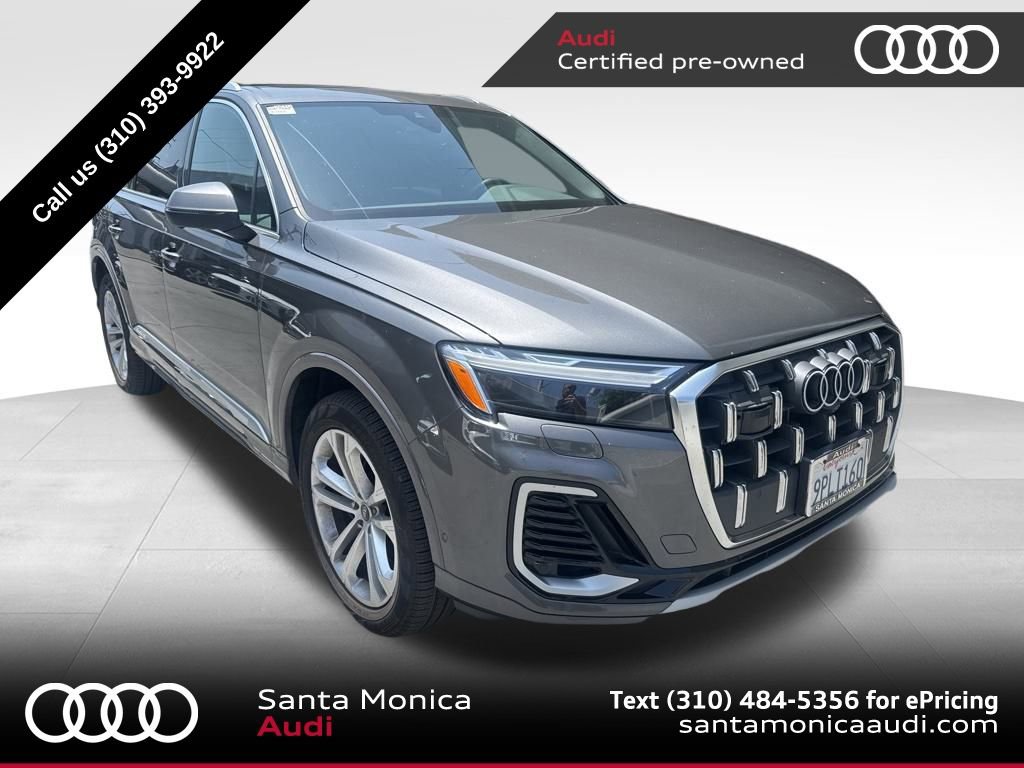 Certified 2025 Audi Q7 2.0T Premium w/ Convenience Package