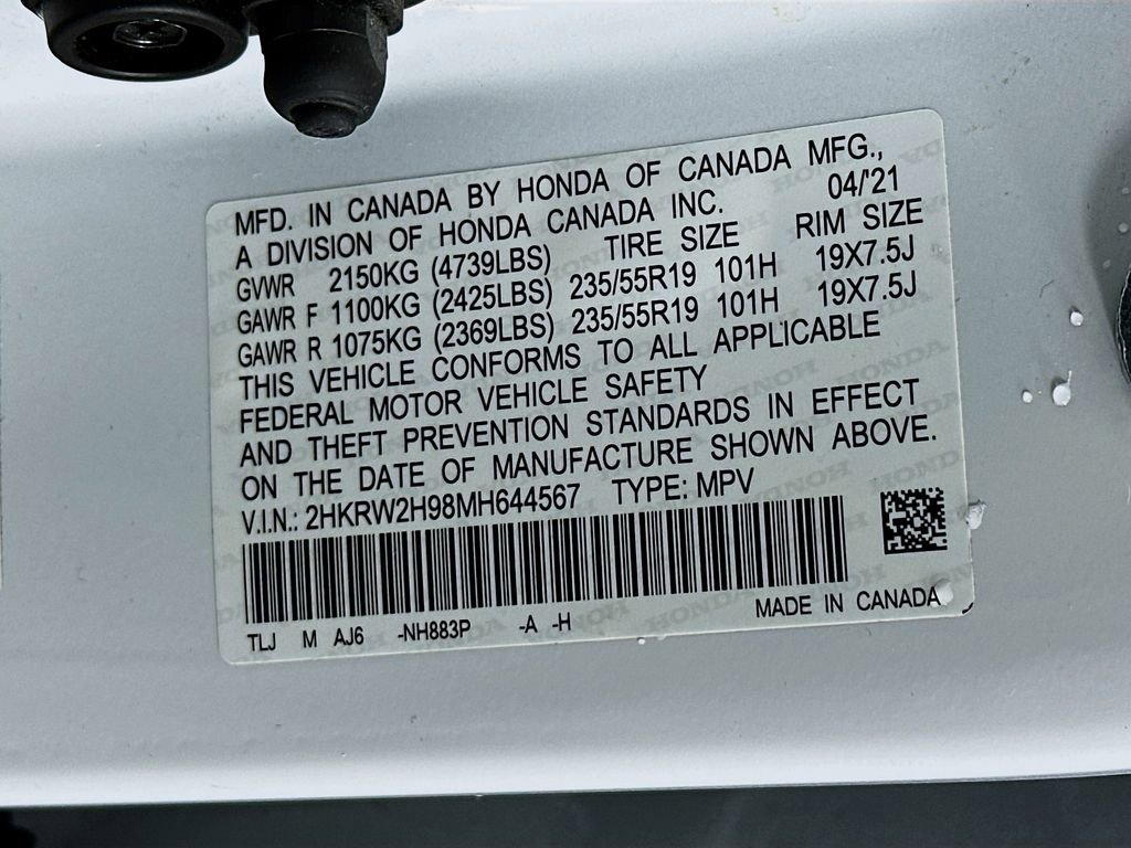 Used 2021 Honda CR-V Touring image 34