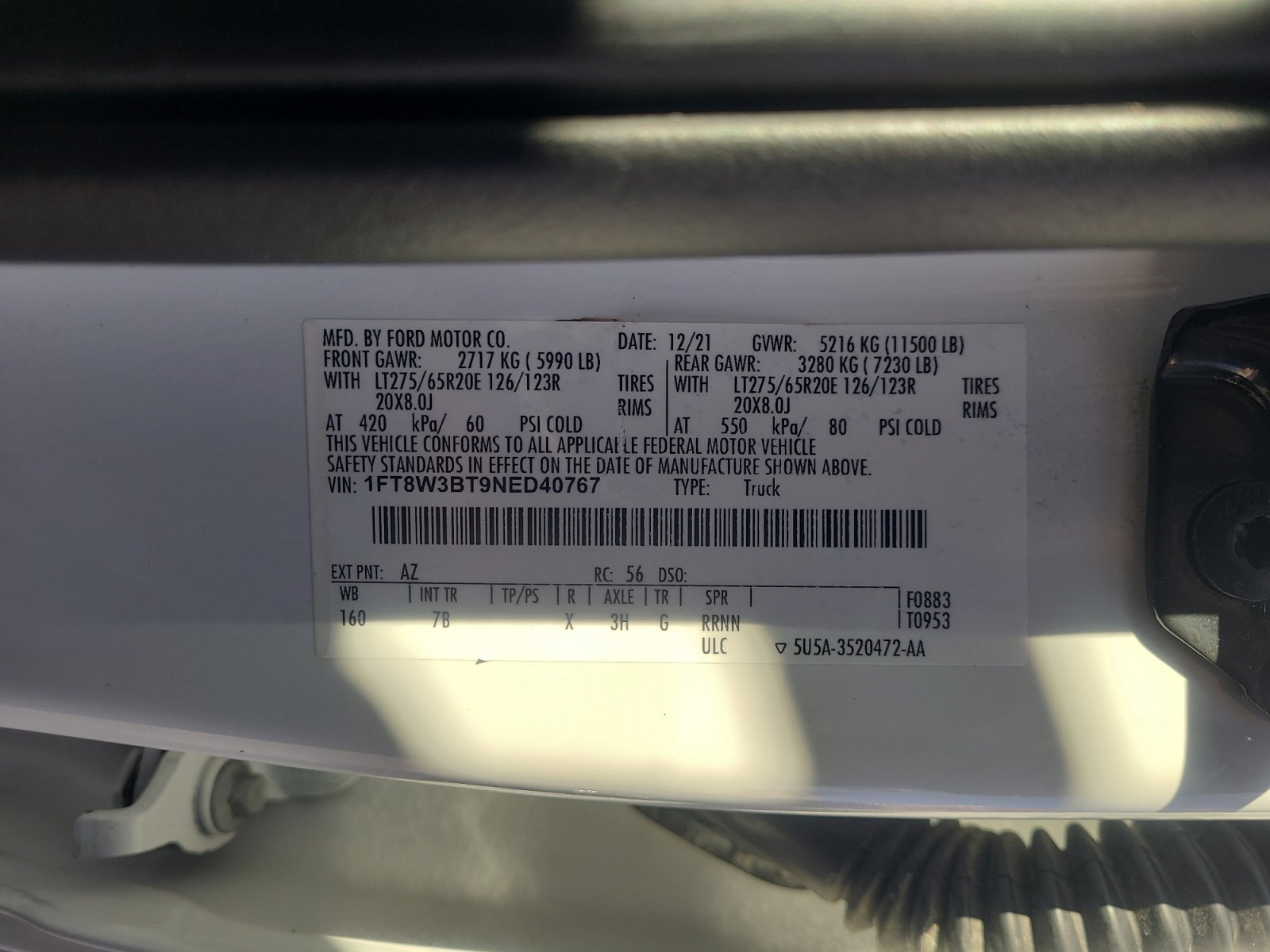 Certified 2022 Ford F350 Platinum w/ FX4 Off-Road Package image 26