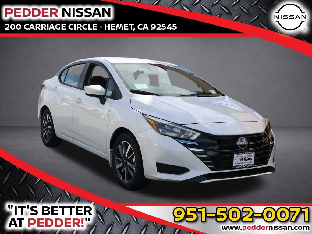 New 2025 Nissan Versa SV w/ Trunk Package image 1