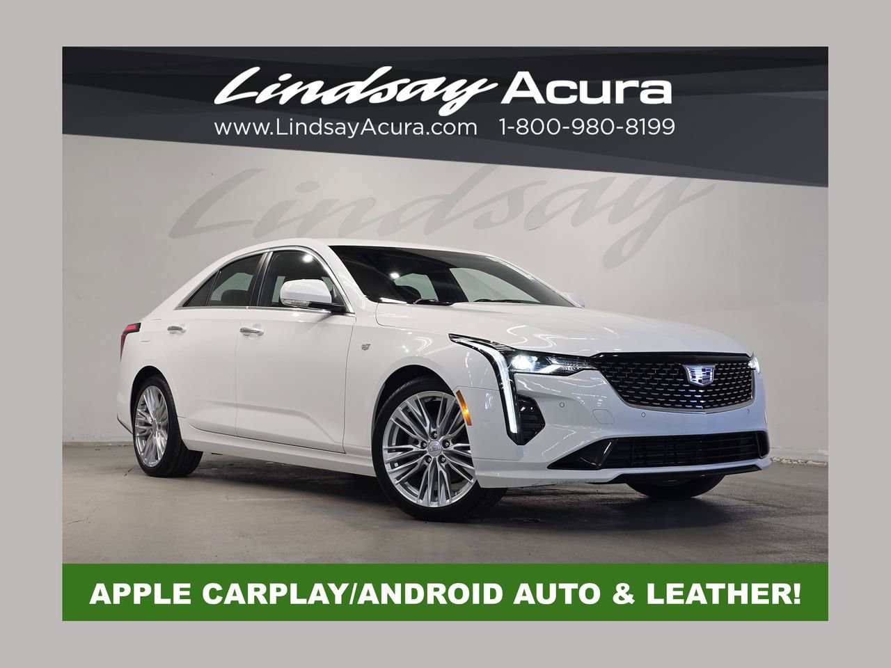 Used 2024 Cadillac CT4 Premium Luxury w/ Climate Package RWD image 1