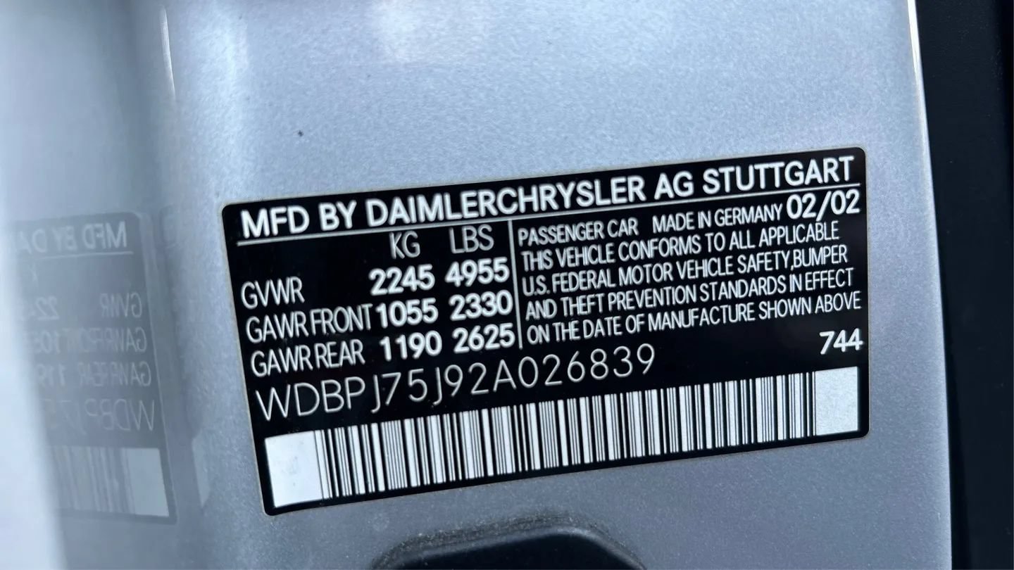 Used 2002 Mercedes-Benz CL 500 image 50