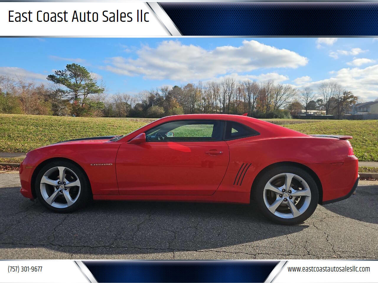 Used 2015 Chevrolet Camaro LT w/ RS Package image 1
