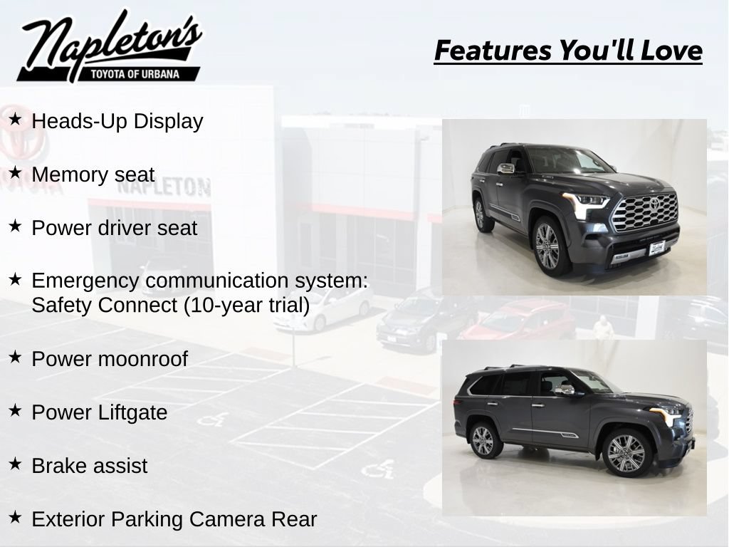 New 2026 Toyota Sequoia Capstone AWD/4WD image 13
