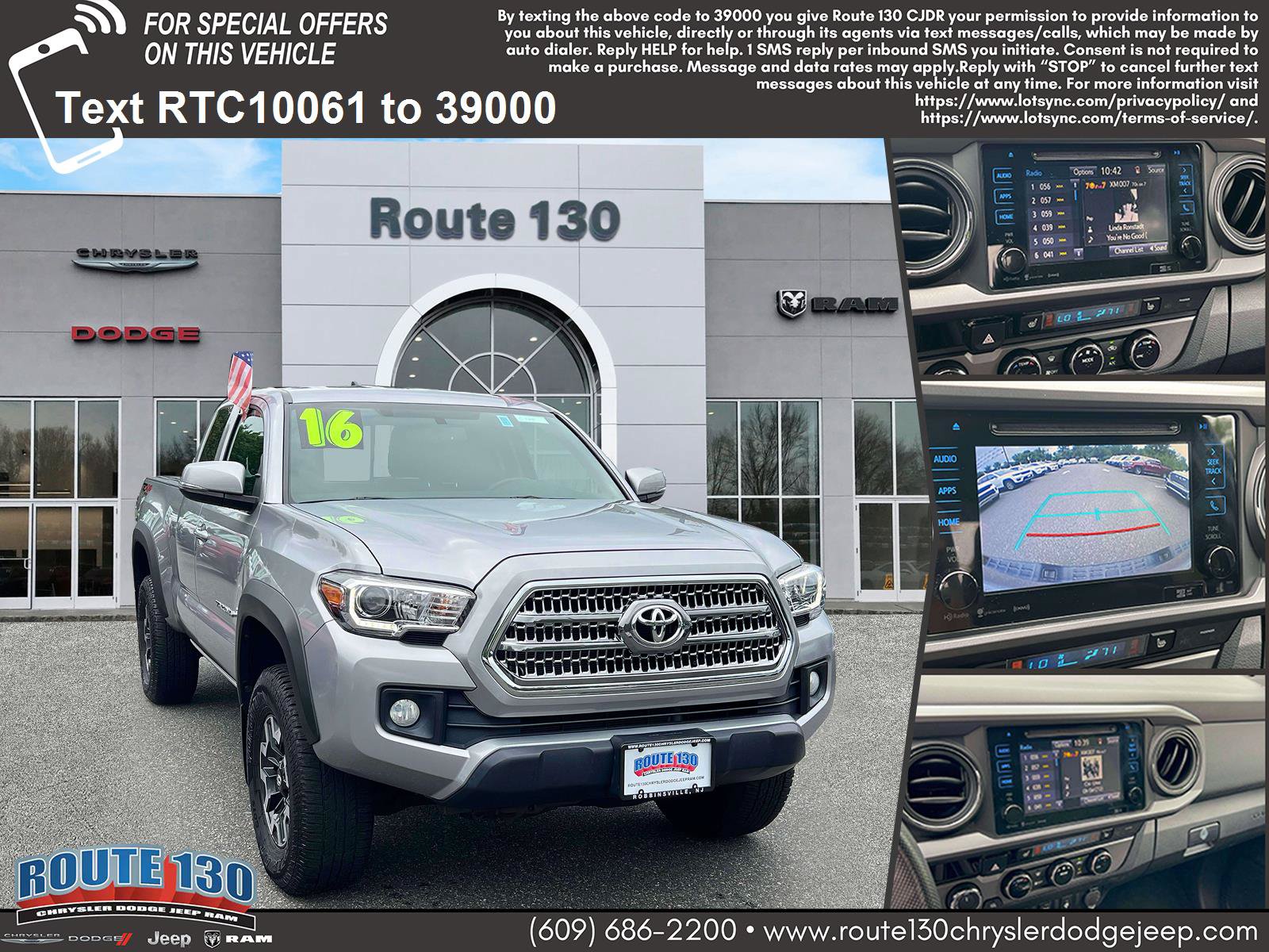 Used 2016 Toyota Tacoma TRD Off-Road w/ Premium & Technology Package