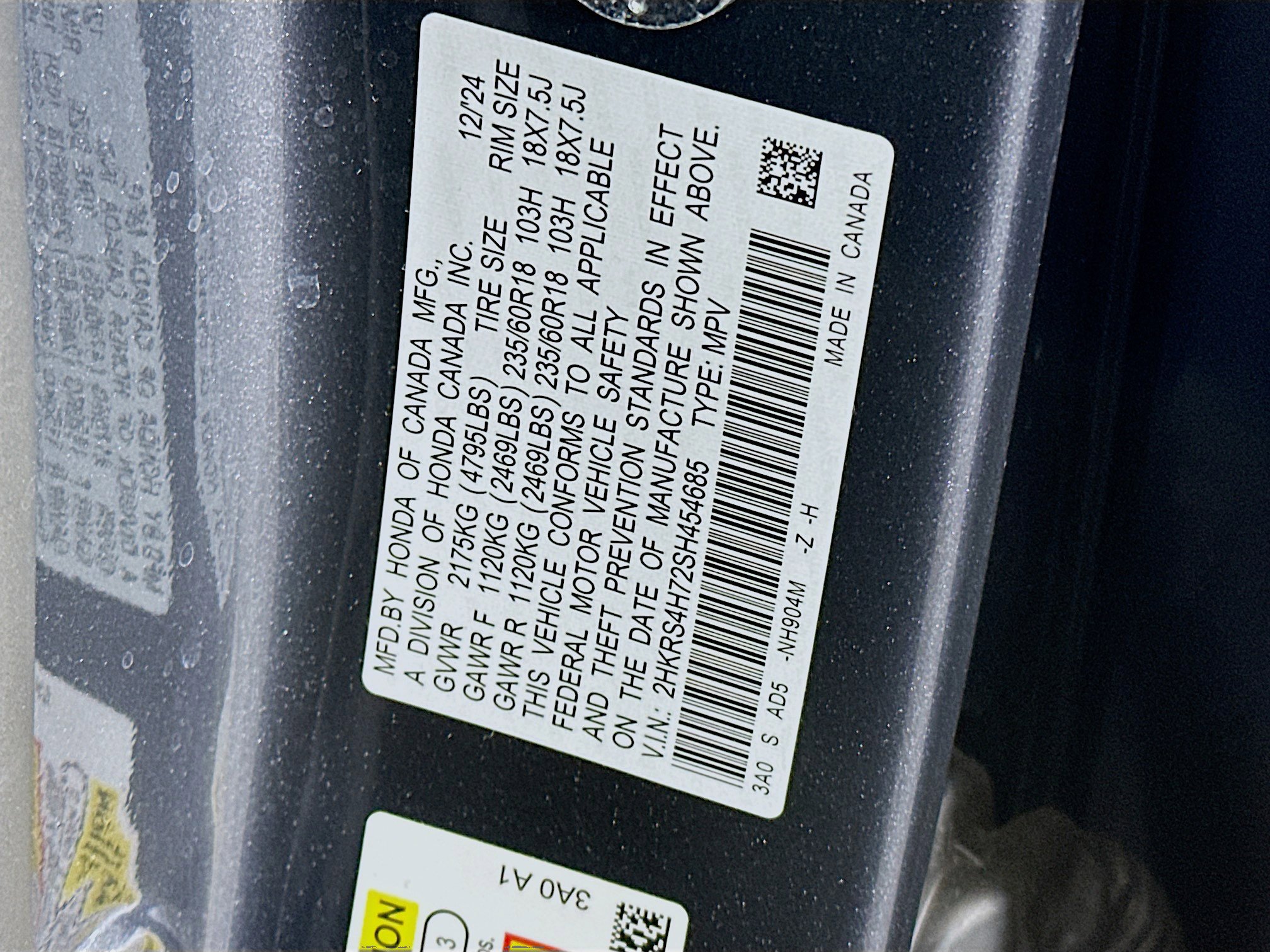 Used 2025 Honda CR-V EX-L image 12