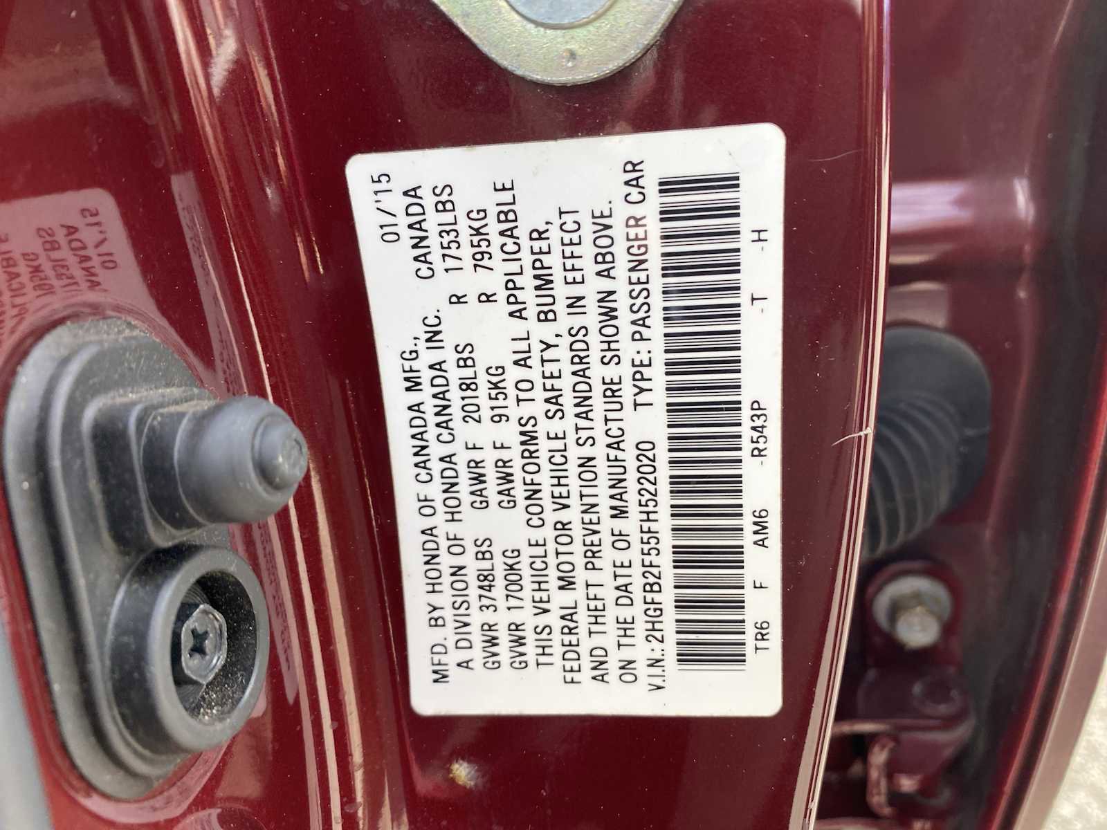 Used 2015 Honda Civic LX image 27