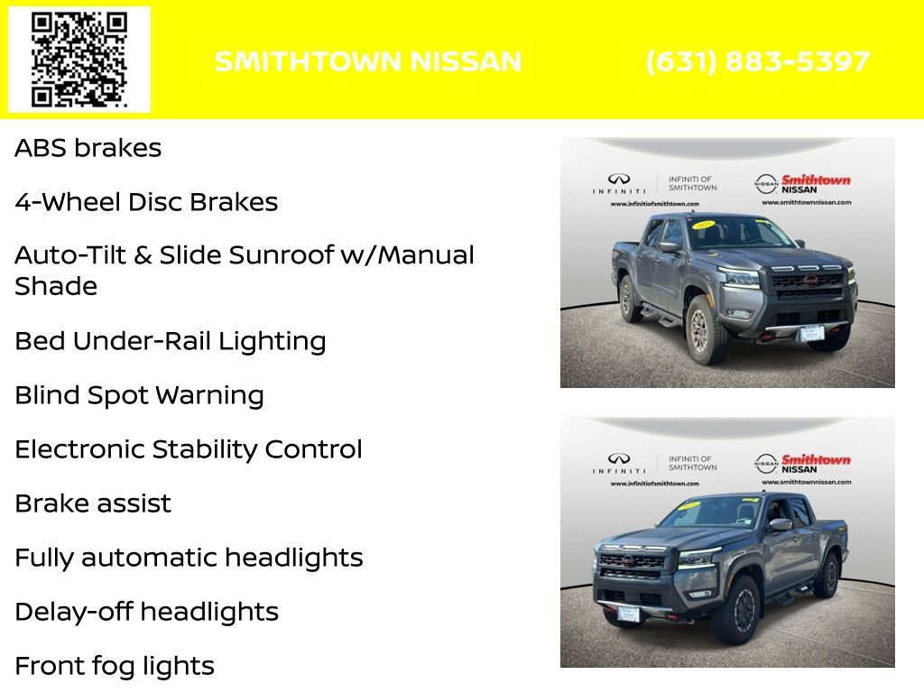 Certified 2025 Nissan Frontier PRO-4X w/ Pro Premium Package image 13