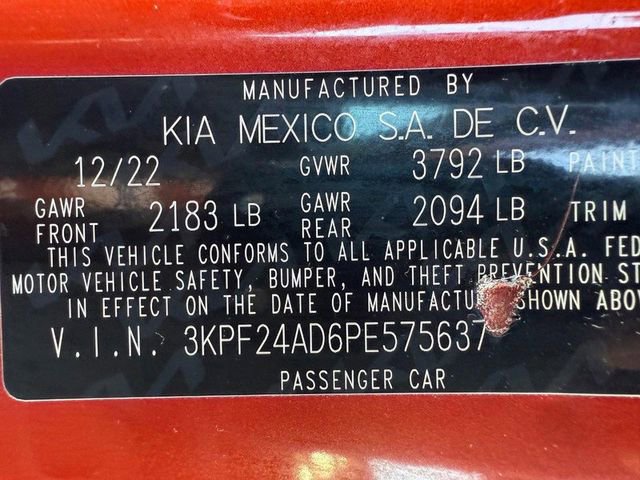 Used 2023 Kia Forte LXS w/ LXS Technology Package image 30