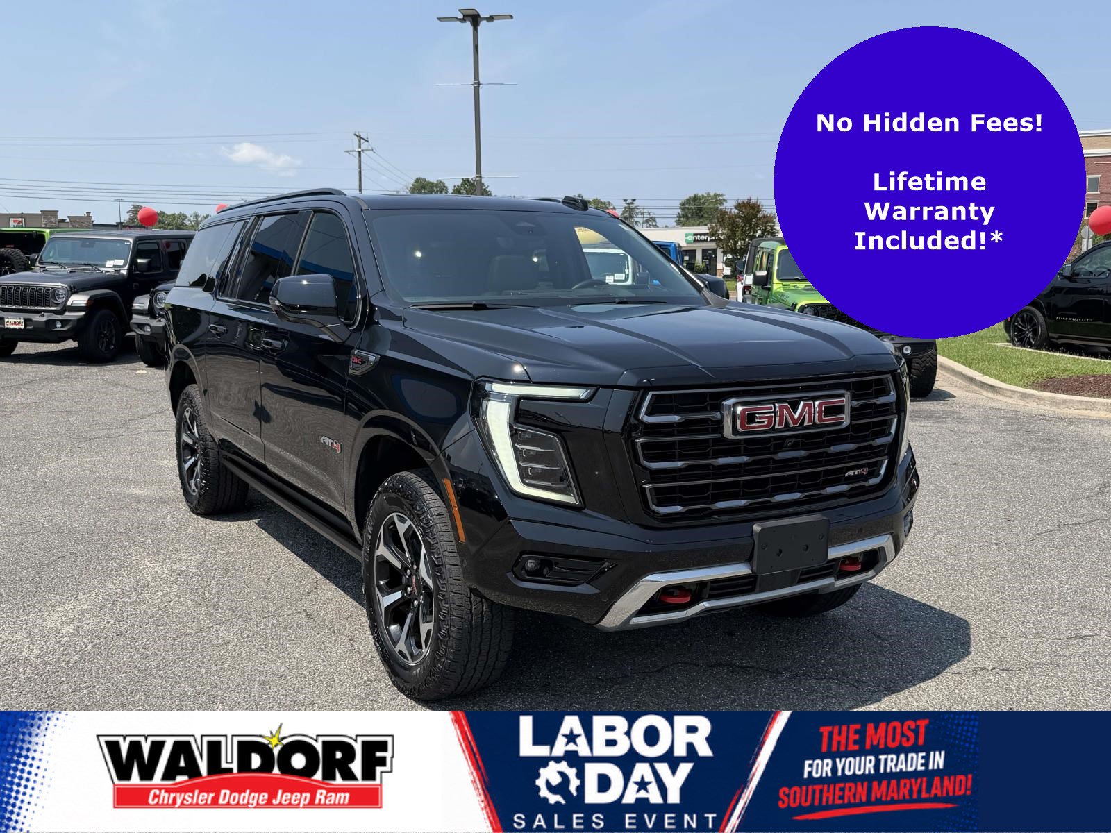 Used 2025 GMC Yukon XL AT4 w/ AT4 Premium Package