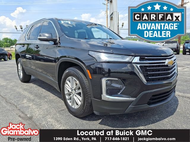 Certified 2022 Chevrolet Traverse LT