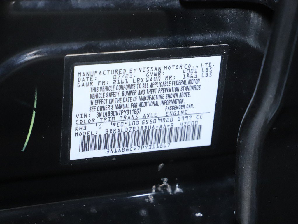 Certified 2023 Nissan Sentra SV FWD image 21