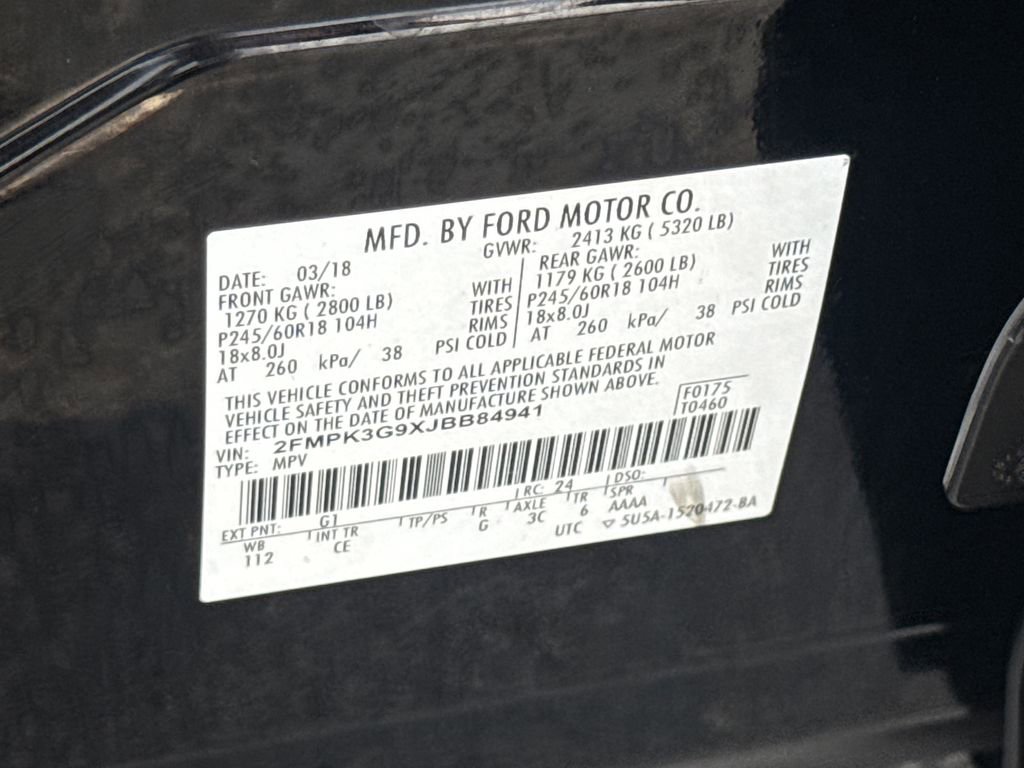 Used 2018 Ford Edge SE FWD image 21