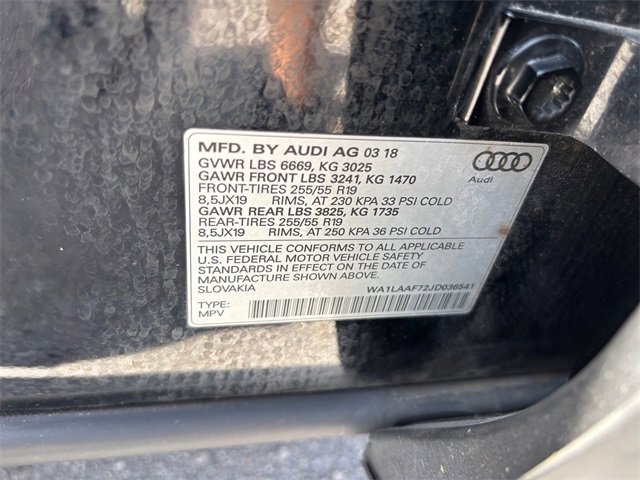 Used 2018 Audi Q7 3.0T Premium Plus image 9