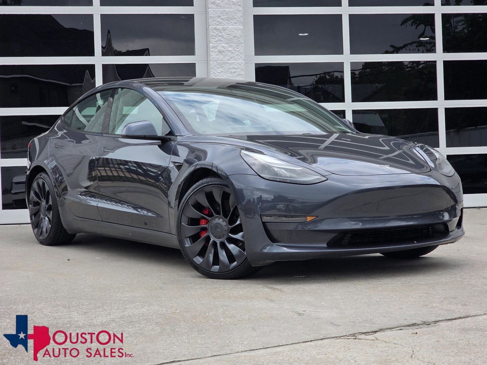 Used 2021 Tesla Model 3 Performance AWD/4WD image 1