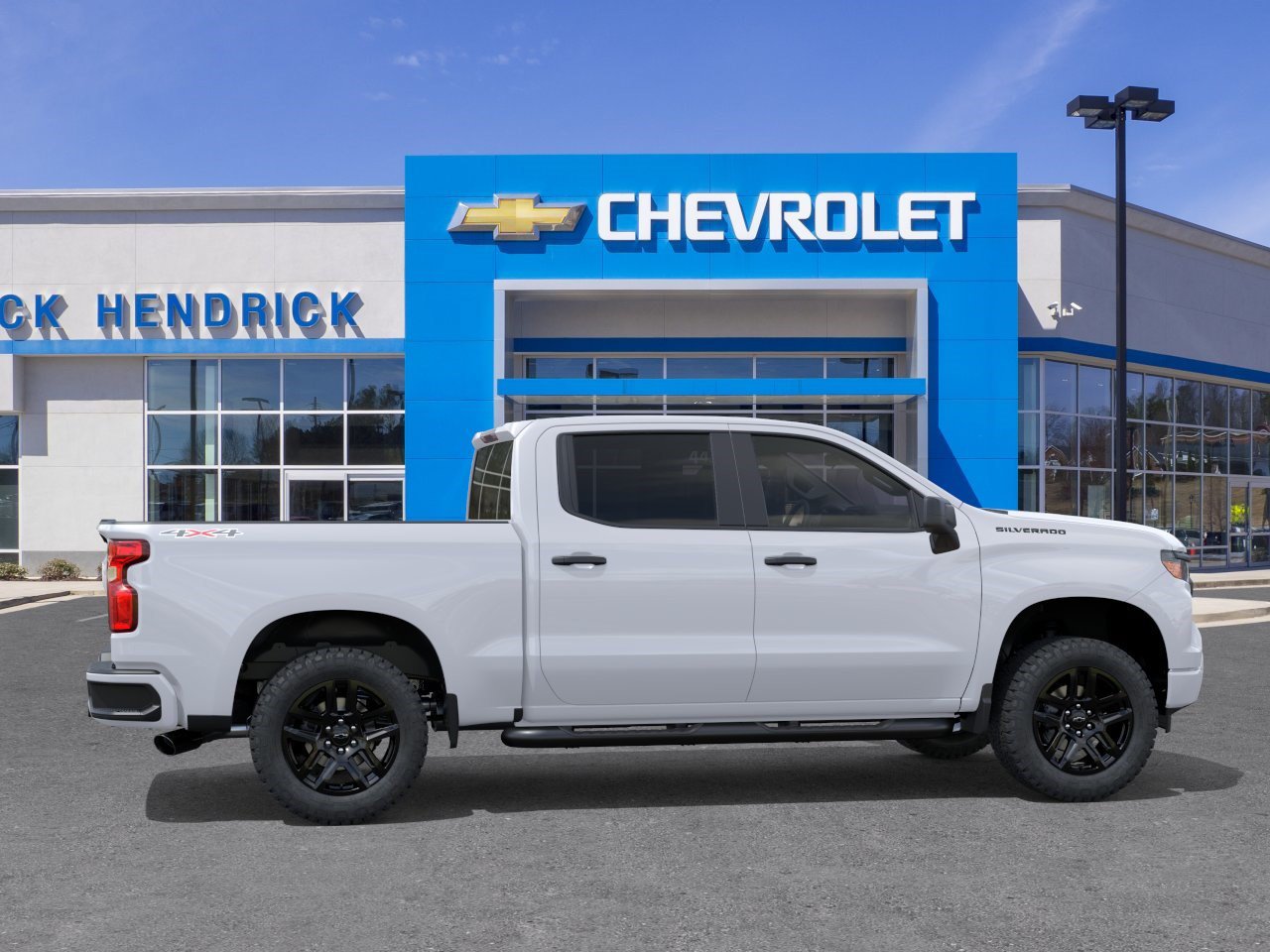 New 2026 Chevrolet Silverado 1500 Custom w/ Turbomax Blackout Package AWD/4WD image 7