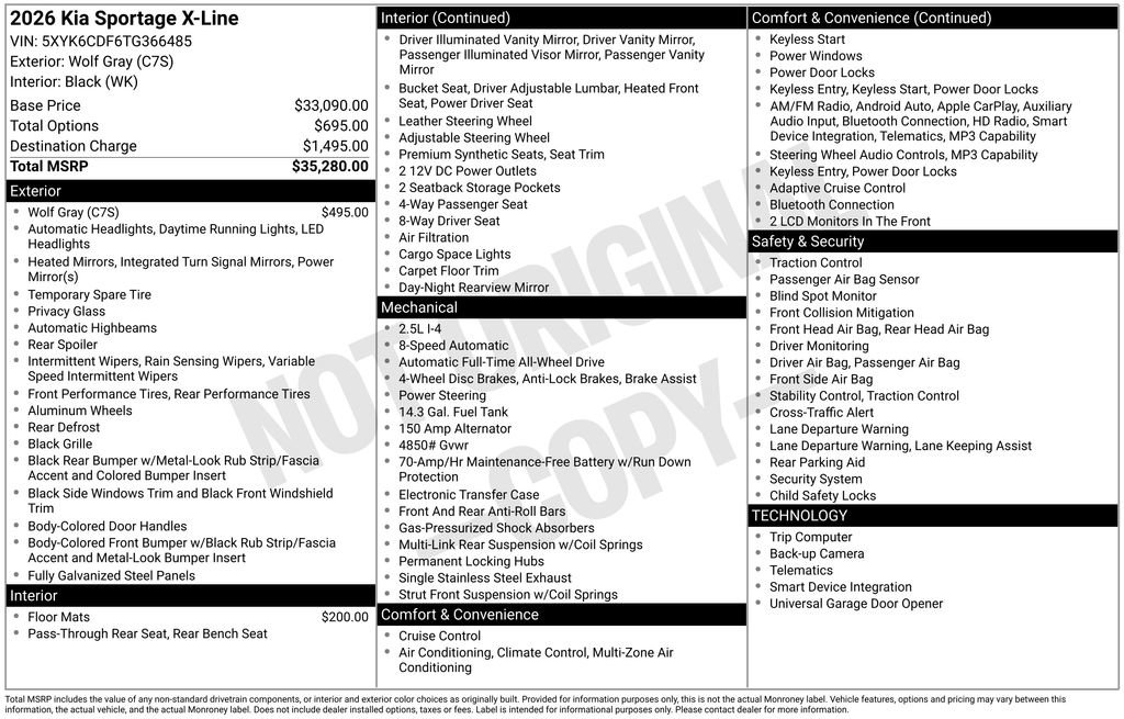 Used 2026 Kia Sportage X-Line image 5