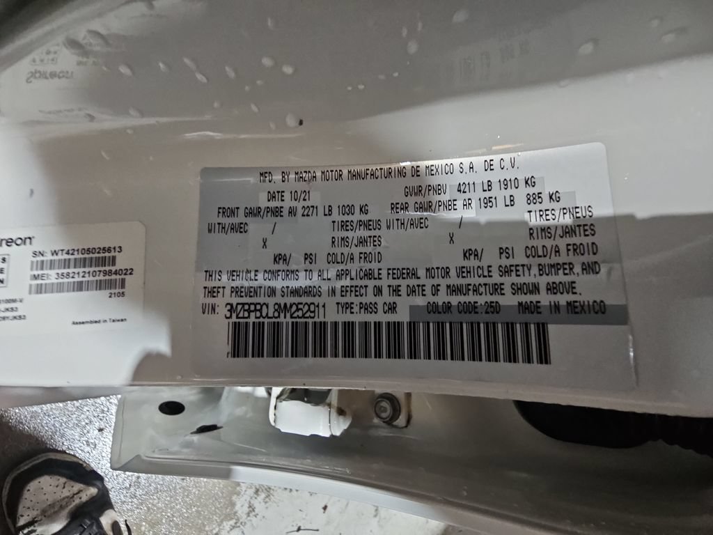 Used 2021 MAZDA MAZDA3 s AWD/4WD image 36