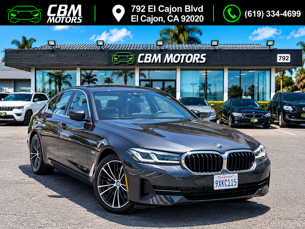 Used 2023 BMW 530e w/ Convenience Package RWD image 1
