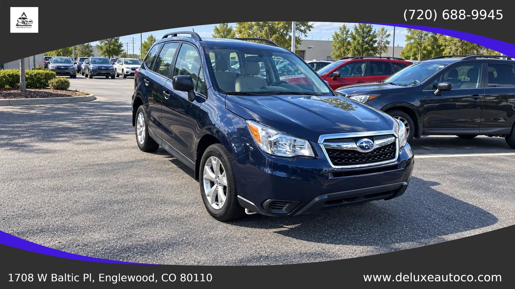 Used 2015 Subaru Forester 2.5i w/ Alloy Wheel Package AWD/4WD image 1
