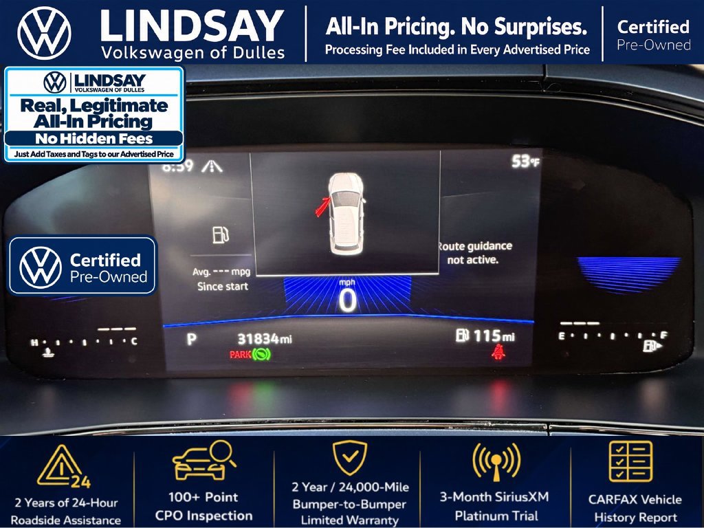Used 2023 Volkswagen Taos SE w/ Panoramic Sunroof Package AWD/4WD image 27
