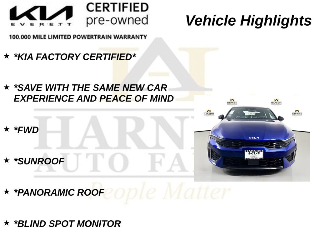 Certified 2025 Kia K5 GT-Line w/ GT-Line Premium Package FWD image 9