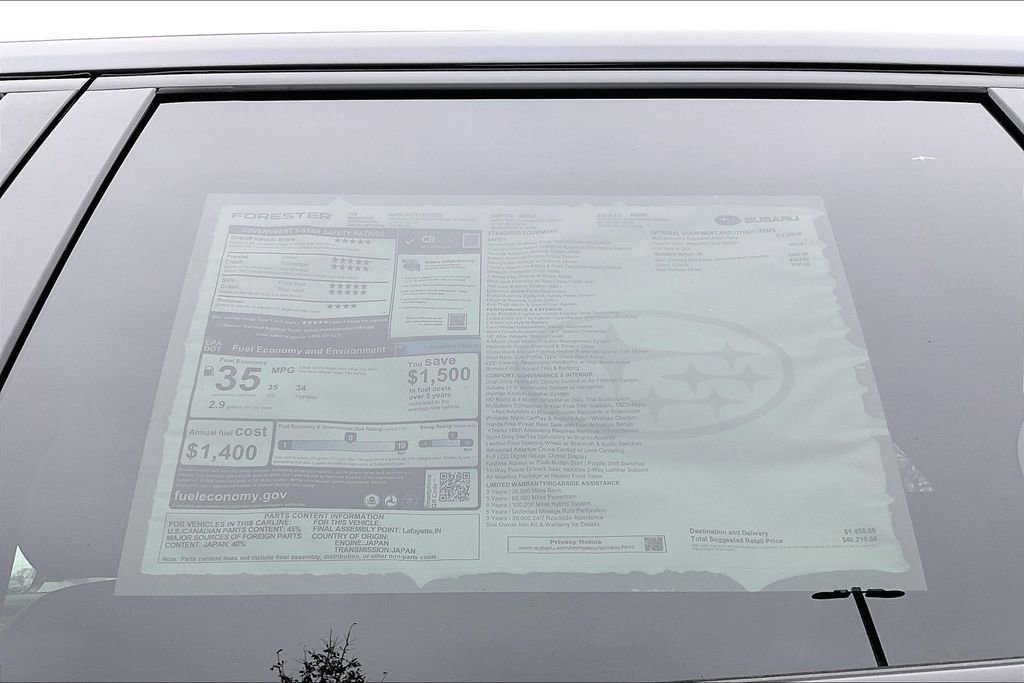 New 2026 Subaru Forester Sport image 16