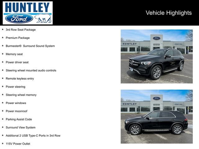 Used 2022 Mercedes-Benz GLE 350 4MATIC w/ 3rd Row Seat Package image 2