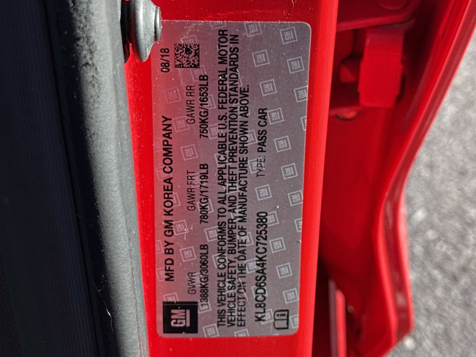 Used 2019 Chevrolet Spark LT image 30