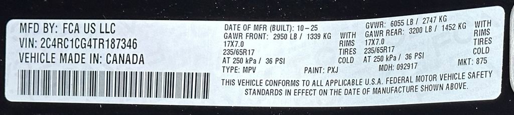 New 2026 Chrysler Voyager LX image 45