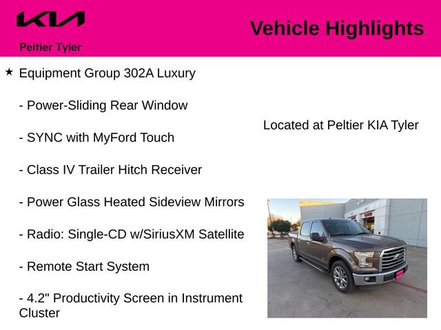 Used 2015 Ford F150 XLT w/ Equipment Group 302A Luxury image 7