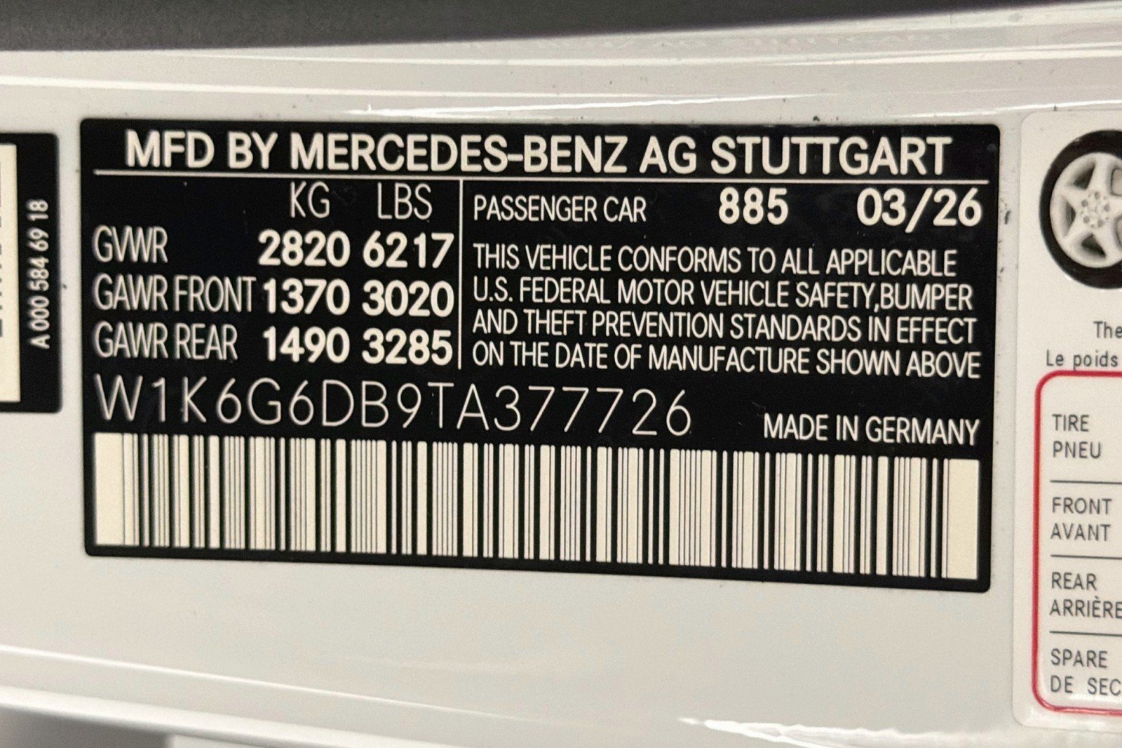 New 2026 Mercedes-Benz S 500 4MATIC image 24