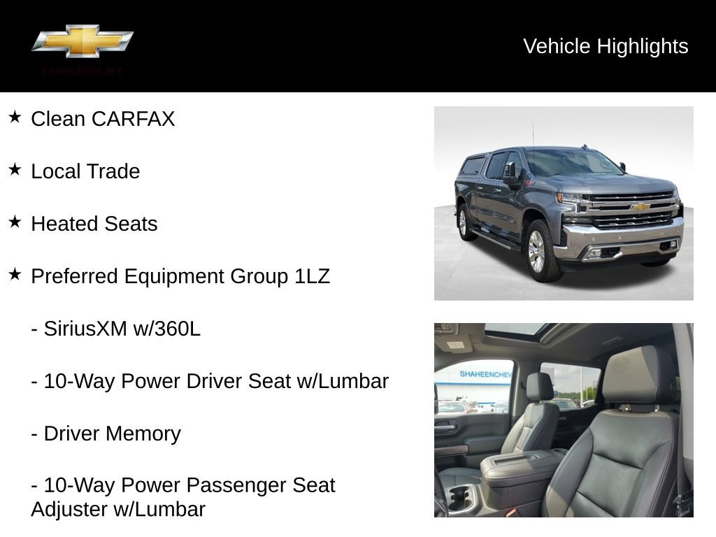 Used 2021 Chevrolet Silverado 1500 LTZ w/ Technology Package AWD/4WD image 18