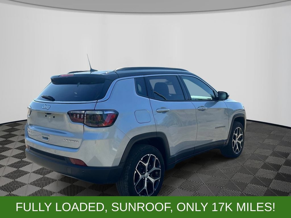 Certified 2024 Jeep Compass Limited w/ Sun and Sound Group AWD/4WD image 5