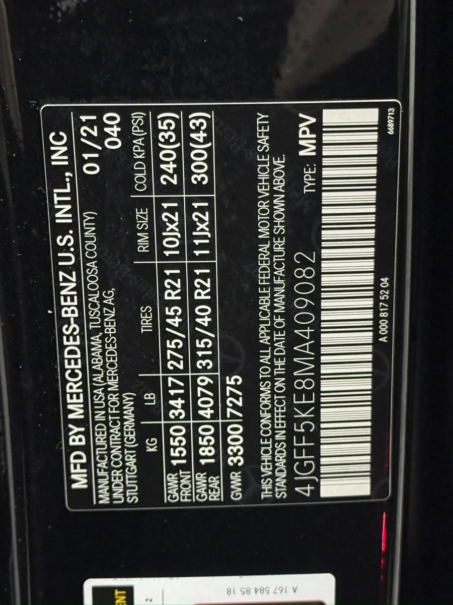 Used 2021 Mercedes-Benz GLS 450 4MATIC image 56