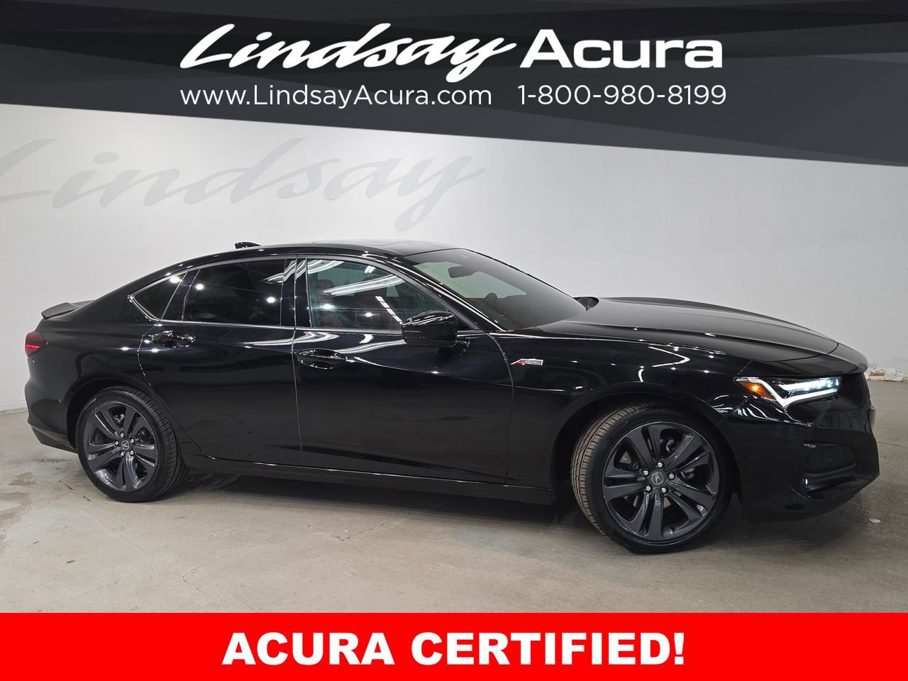 Certified 2023 Acura TLX SH-AWD w/ A-SPEC Pkg image 3