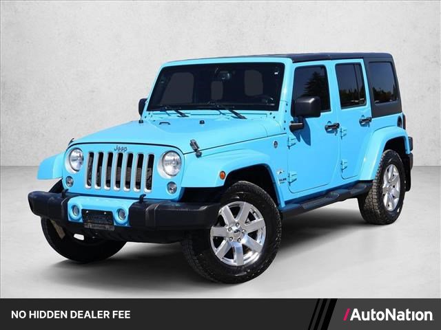 Used 2017 Jeep Wrangler Unlimited Sahara w/ Connectivity Group AWD/4WD image 1