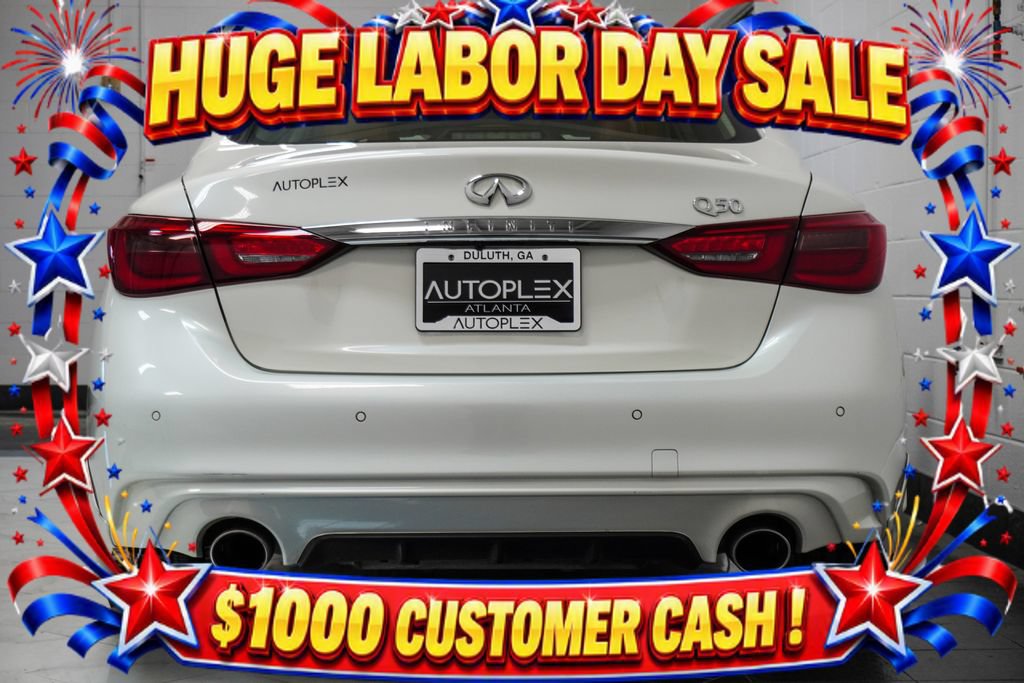 Used 2023 INFINITI Q50 Luxe w/ Cargo Package RWD image 40
