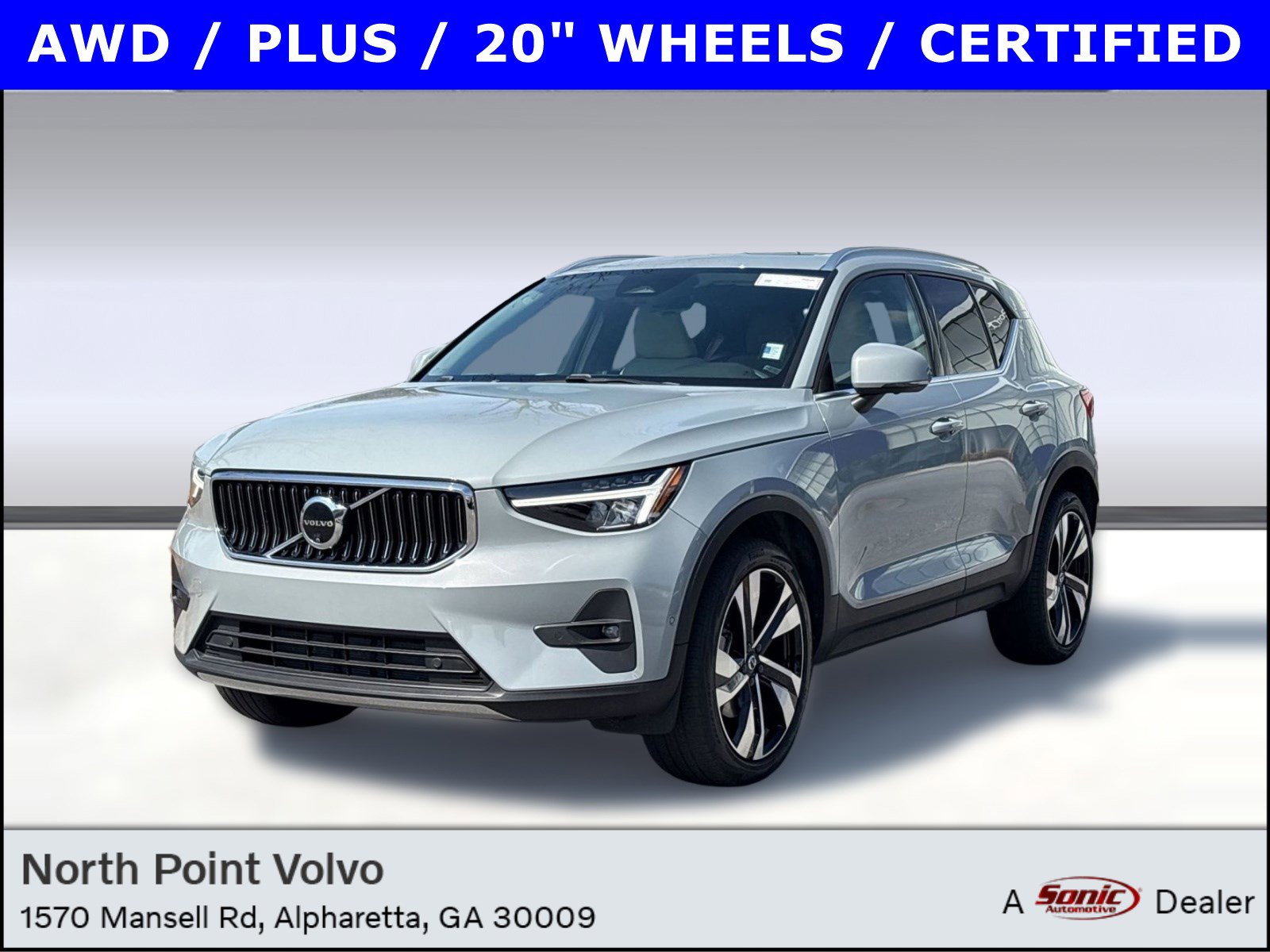 Certified 2024 Volvo XC40 B5 Plus w/ Protection Package Premier image 1